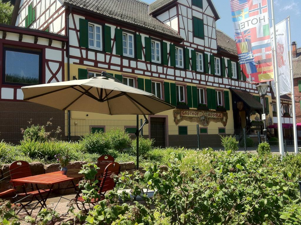 Hotel-Gasthof Zum Weyssen Roessle Schiltach Buitenkant foto