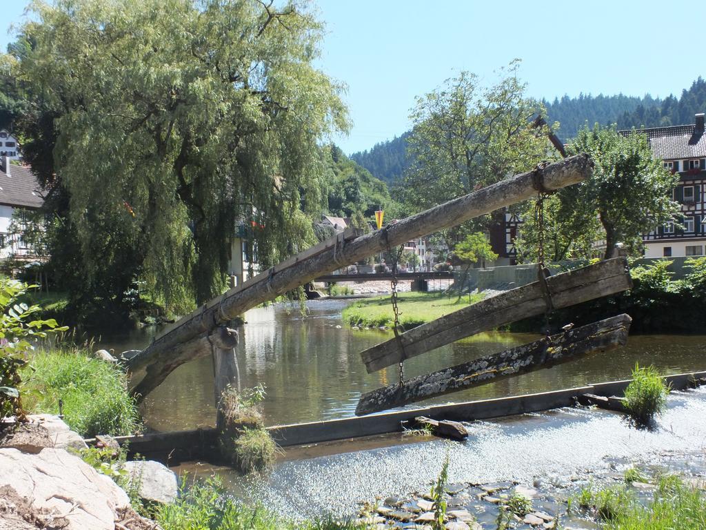 Hotel-Gasthof Zum Weyssen Roessle Schiltach Buitenkant foto